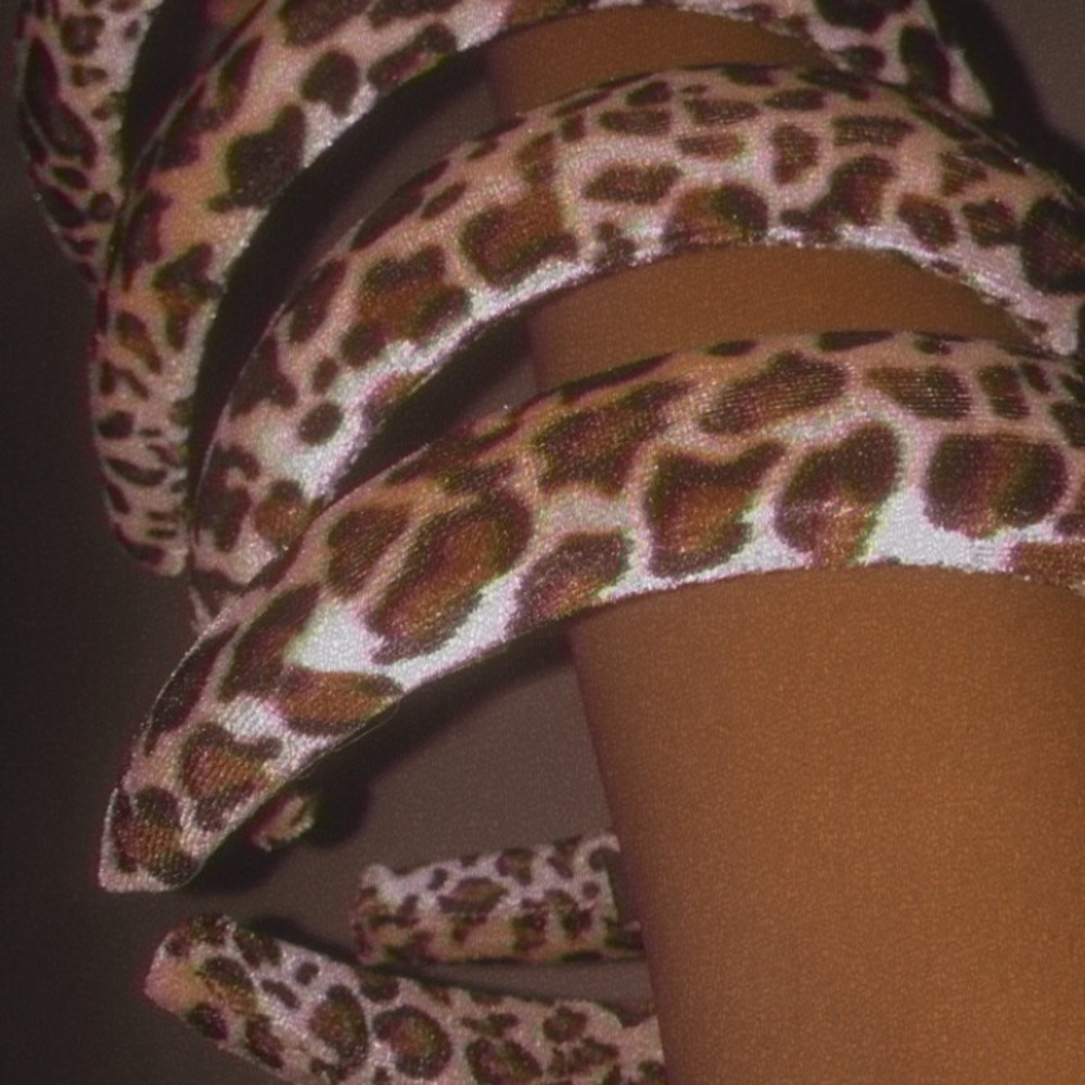 Animal Print Plush Headbands